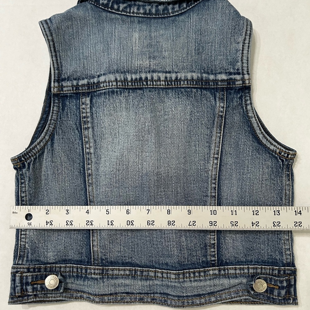 Cherokee Vest Button Closure Size 7/8 - Picture 3 of 5